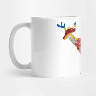 Colorful Deer Mug